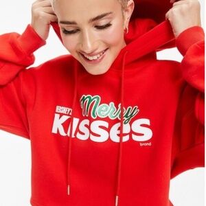 NWT Forever 21 x Hershey’s Christmas Kiss Hoodie